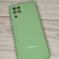 Чехол Silicone Cover Full Camera (AA) для Samsung Galaxy A22 4G / M32 (Мятный / Mint) 48924 Китай