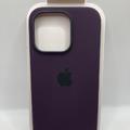 Чохол Silicone case (AAA) full with Magsafe для Apple iPhone 14 Pro (6.1) (Фіолетовий / Elderberry) 57031