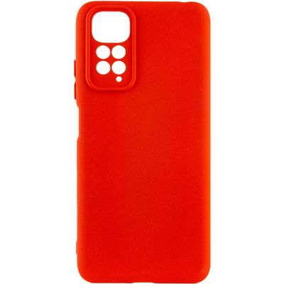 Чохол Silicone Cover Lakshmi Full Camera (AAA) для Xiaomi Redmi Note 11 (Global) / Note 11S (Червоний / Red) 64725 64725* Чехол