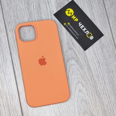 Silicone Case Full Protective (AA) для Apple iPhone 13 (6.1) (Оранжевый / Vitamin C) 49838 49838 49838 49838 Чехол