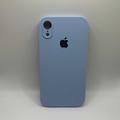 Чохол Silicone Case Square Full Camera Protective (AA) для Apple iPhone XR (6.1) (Блакитний / Lilac Blue) 40233 40233 Чехол