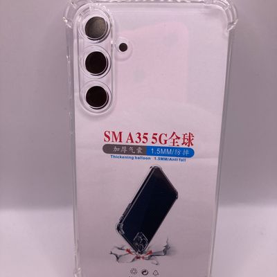 Чохол WXD Силікон 0.8 mm HQ Samsung Galaxy A35 (clear) 55036 Чехол