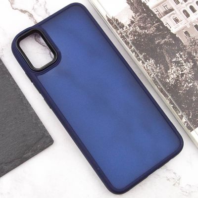 Чохол TPU+PC Lyon Frosted для Xiaomi Redmi 9C (Navy Blue) 65037 Чехол