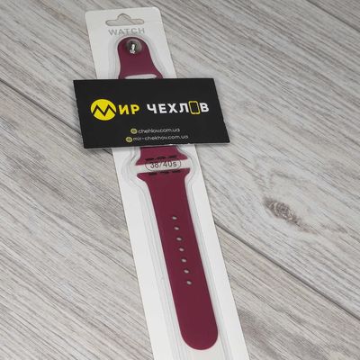 Вироби з силікону Ремінець Ремінець App 38mm/40мм Sport Band 2pcs marsala 72965  * Китай