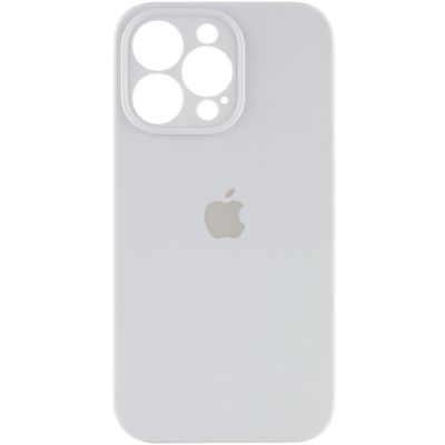 Чохол Silicone Case Full Camera Protective (AA) для Apple iPhone 14 Pro Max (6.7) (Білий / White) 00057053 00057053* Чехол