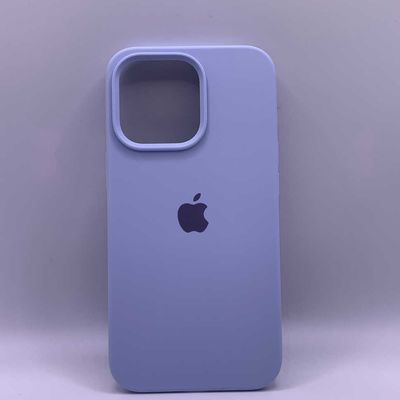 Чохол Silicone Case Full Protective (AA) для Apple iPhone 13 Pro (6.1) (Блакитний / Lilac Blue) 00049839 Чехол