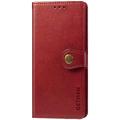 Кожаный чехол книжка GETMAN Gallant (PU) для ZTE Blade A3 (2020) (Красный) 40667 Чехол