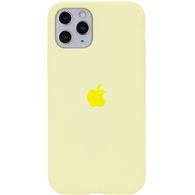 Чохол Silicone Case Full Protective (AA) для Apple iPhone 16 Pro Max (6.9) (Жовтий / Yellow) 72978 72978* Чехол
