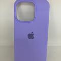 Чохол Silicone Case Full iPhone 14 Pro (light purple) 43216