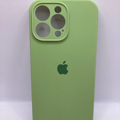 Чохол Silicone Case Full Camera Protective (AA) для Apple iPhone 14 Pro Max (6.7) (Мятний / Mint) 57053 57053* 57053 Чехол