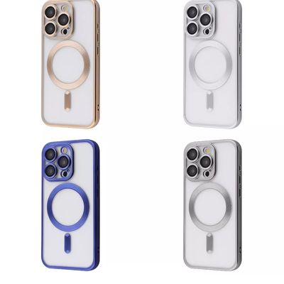 Чохол Metal Matte Case with Magnetic Ring iPhone 16 Pro Max (natural titanium) 60682 60682 Чехол