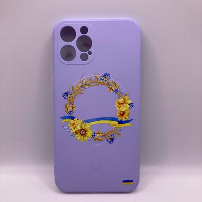 Чохол WAVE Ukraine Edition Case with MagSafe iPhone 12 Pro (wreath ukraine) 36776 36776* 36776 Чехол