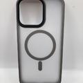 TPU+PC чохол Metal Buttons with MagSafe Colorful для Apple iPhone 15 Pro Max (6.7) (Сірий / Grey) 00065604 00065604 Чехол