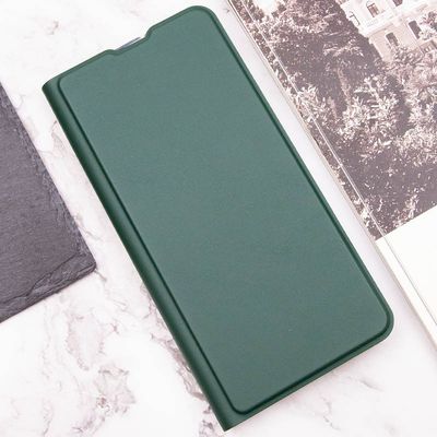 Шкіряний чохол книжка GETMAN Elegant (PU) для Xiaomi Redmi Note 13 Pro 4G (Зелений) 71062 71062* Чехол