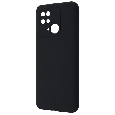 Чохол WAVE Full Silicone Cover Xiaomi Redmi 10C (black) 36764 Чехол