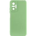 Силіконовий чохол Candy Full Camera для Xiaomi Redmi Note 11 (Global) / Note 11S (Зелений / Menthol) 65220