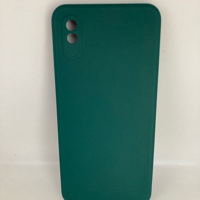 Силіконовий чохол Candy Full Camera для Xiaomi Redmi 9A (Зелений / Green) Чехол