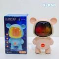 Колонка X 868 Bear RGB підсвіткою 1200mAh (16cм) (Рожевий) 61965