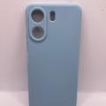 Силіконовий чохол Candy Full Camera для Xiaomi Redmi 13C / Poco C65 (Сірий / Smoky Gray) Чехол