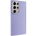 TPU чохол Bonbon Metal Style для Samsung Galaxy S24 Ultra (Блакитний / Mist blue) 68447 68447* Чехол