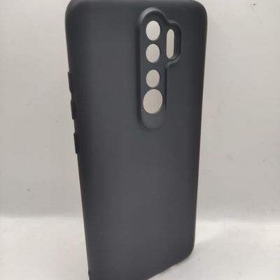 Чохол TPU GETMAN Liquid Silk Full Camera для Xiaomi Redmi Note 8 Pro (Чорний / Black) 73804 Чехол