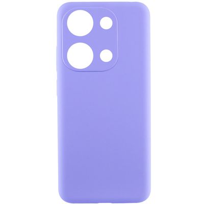 Чохол Silicone Cover Lakshmi Full Camera (AAA) для Xiaomi Redmi Note 13 4G (Бузковий / Dasheen) 70196 70196 Чехол