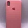 Silicone Case Full Protective (AA) для Apple iPhone XR (6.1) (Розовый / Peach) 34365 34365* 34365 Чехол