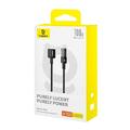 Кабель  Gem Fast-Charging Type-C 100W 1m (black) 59408 Baseus