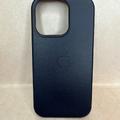 Шкіряний чохол Leather Case (AA Plus) with MagSafe для Apple iPhone 14 Pro (6.1) (Violet) 57475 57475* 57475