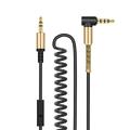 Кабель AUX UPA02 With Mic (2m) (black) 7536 Hoco