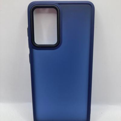 Чохол TPU+PC Lyon Frosted для Samsung Galaxy A52 4G / A52 5G / A52s (Navy Blue) 67381 Чехол