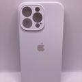Чохол Silicone Case Full Camera Protective (AA) для Apple iPhone 15 Pro Max (6.7) (Білий / White) 00066393 Чехол