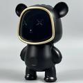 Колонка X 868 Bear RGB підсвіткою 1200mAh (16cм) (Чорний) 61965