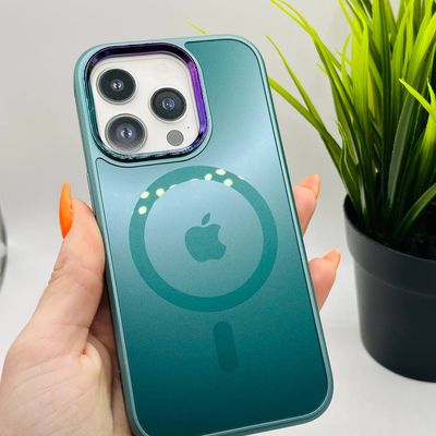 Чохол TPU+Glass Sapphire Mag Evo case для Apple iPhone 13 Pro (6.1) (Pine green) 63633 63633* 63633 Чехол
