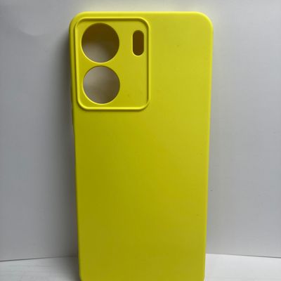Чохол Silicone Cover Lakshmi Full Camera (A) для Xiaomi Redmi 13C / Poco C65 (Жовтий / Flash) 67948 Чехол