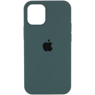 Чохол Silicone Case Full Protective (AA) для Apple iPhone 16 Pro Max (6.9) (Зелений / Cyprus Green) 72978 72978* Чехол