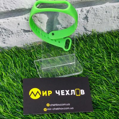 Ремінець Silicone Xiaomi Mi Band 3/4 green 16852 16852 Китай