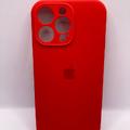 Чохол Silicone Case Full Camera Protective (AA) для Apple iPhone 15 Pro Max (6.7) (Червоний / Red) 66393 66393* Чехол