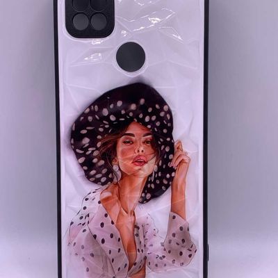 TPU+PC чехол Prisma Ladies для Xiaomi Redmi 9C (Girl in a hat) 39596 39596* Чехол