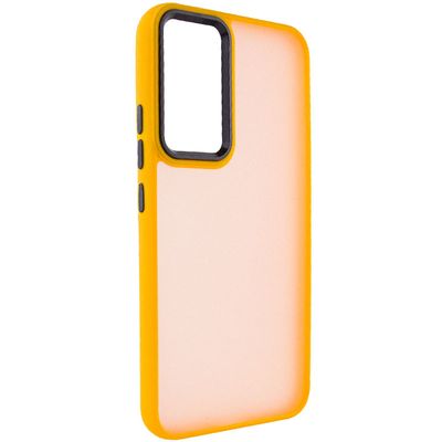 Чохол TPU+PC Lyon Frosted для Xiaomi Redmi Note 10 Pro / 10 Pro Max (Orange) 65040 Чехол