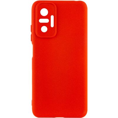 Чохол Silicone Cover Lakshmi Full Camera (A) для Xiaomi Redmi Note 10 Pro / 10 Pro Max (Червоний / Red) Чехол