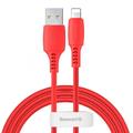 Кабель  Colorful Data Lightning 2.4 A (1.2 m) (red) 28358 Baseus