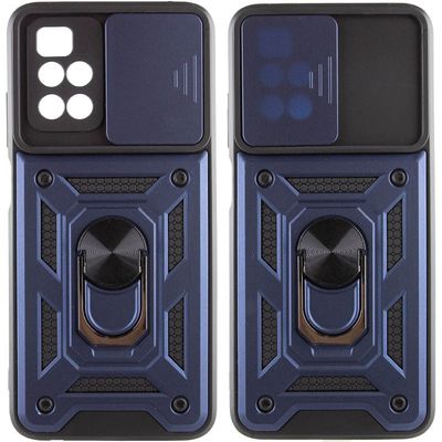 Ударостійкий чохол Camshield Serge Ring для Xiaomi Redmi 10 (Синій) 00052971 Чехол