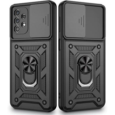 Ударостійкий чохол Camshield Serge Ring для Samsung Galaxy A35 (Чорний) 00069651 Чехол