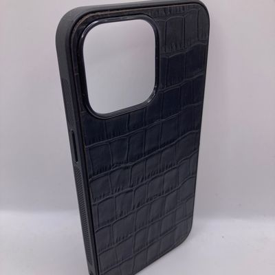Чохол Originall ROYAL CASE Full Camera (AA) for iPhone 15 Pro Max black crocodile 76937 black crocodile 76937 black crocodile 76937 Чехол