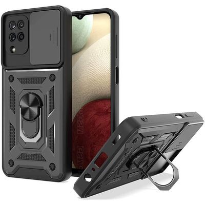Ударостійкий чохол Camshield Serge Ring для Samsung Galaxy A15 4G/5G (Чорний) 00069176 Чехол