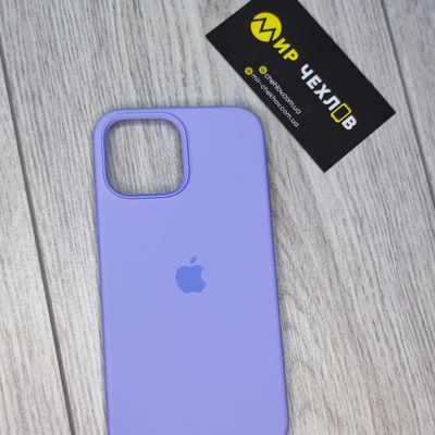 Чохол IPhone 13 Pro Max Sillicone cover Full light purple 75937 Китай