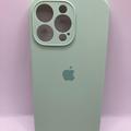 Чохол Silicone Case Full Camera Protective (AA) для Apple iPhone 15 Pro Max (6.7) (Зелений / Pistachio) 66393 66393* 66393 Чехол