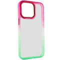 TPU+PC Fresh sIPhone series для Apple iPhone 14 Pro (6.1) (Салатовый / Розовый) 55599 55599* 55599 Чехол