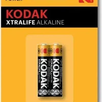 Батарейки Kodak XTRALIFE Alkaline LR03 AAA 1.5V блістер по 2 шт (ціна за 1 шт) 33707